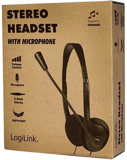 Ausinės Logilink Stereo Klinke