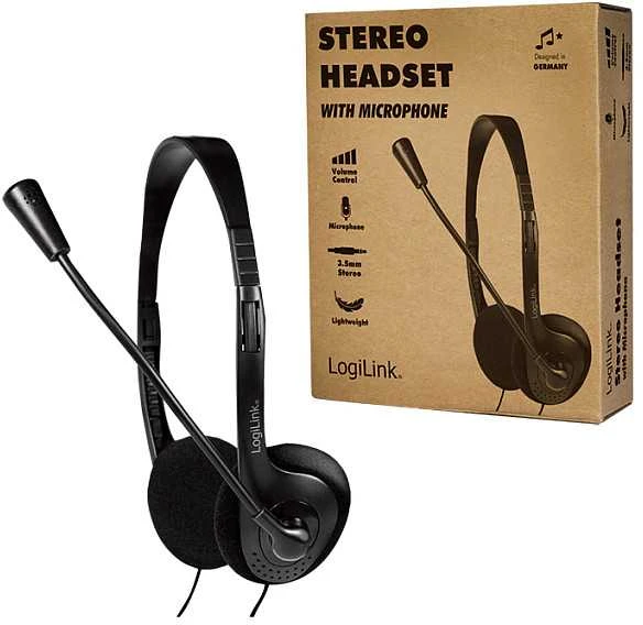 Ausinės Logilink Stereo Klinke
