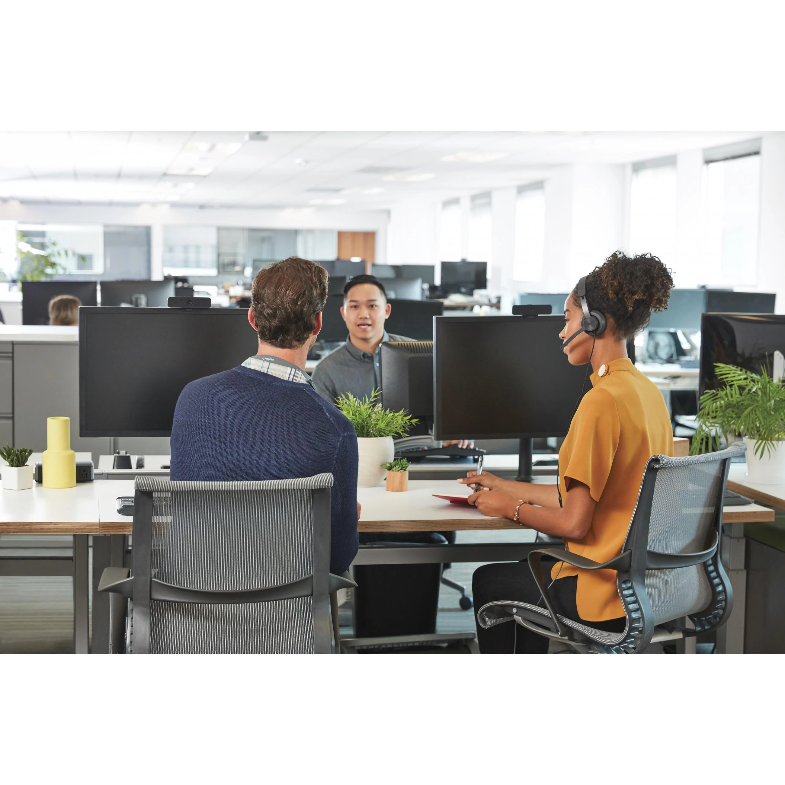Universalios ausinės Logitech Zone su laidu, su mikrofonu, MSFT, Juodos
