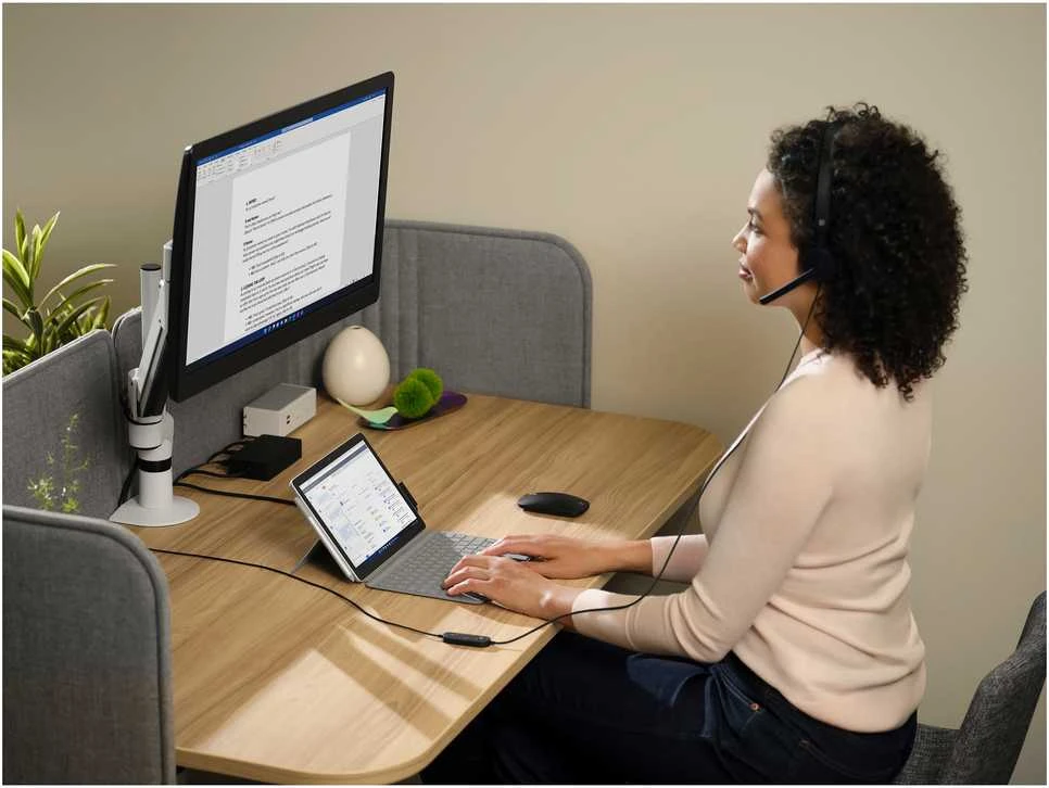 Microsoft Modern usb - C Ausinės (I6S-00010), juodos splavos