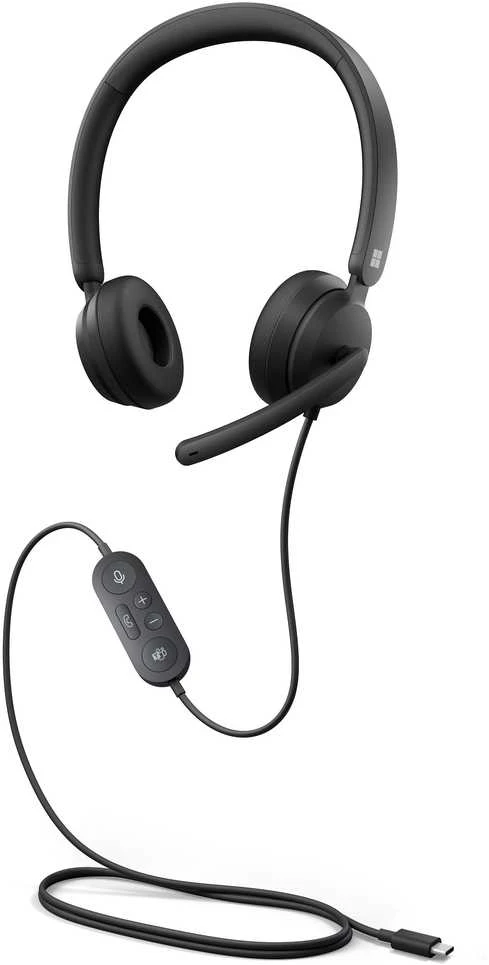 Microsoft Modern usb - C Ausinės (I6S-00010), juodos splavos