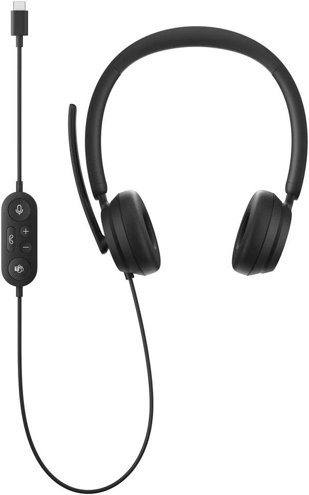 Microsoft Modern usb - C Ausinės (I6S-00010), juodos splavos