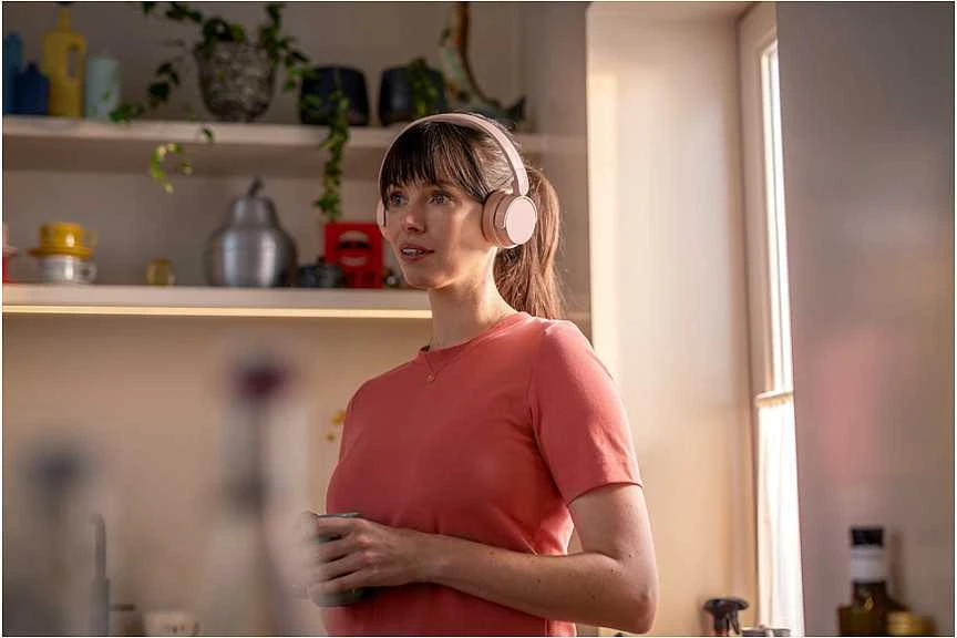 Belaidės ausinės Philips TAH4209PK/00, Rožinės