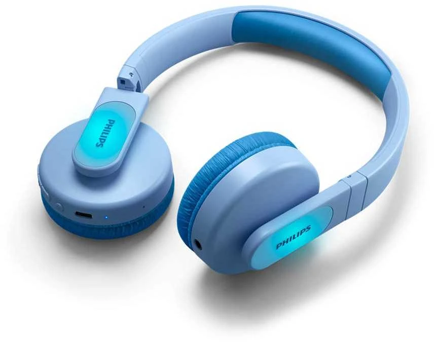 Vaikiškos belaidės ant ausų dedamos ausinės Philips TAK4206BL/00, Mėlynos