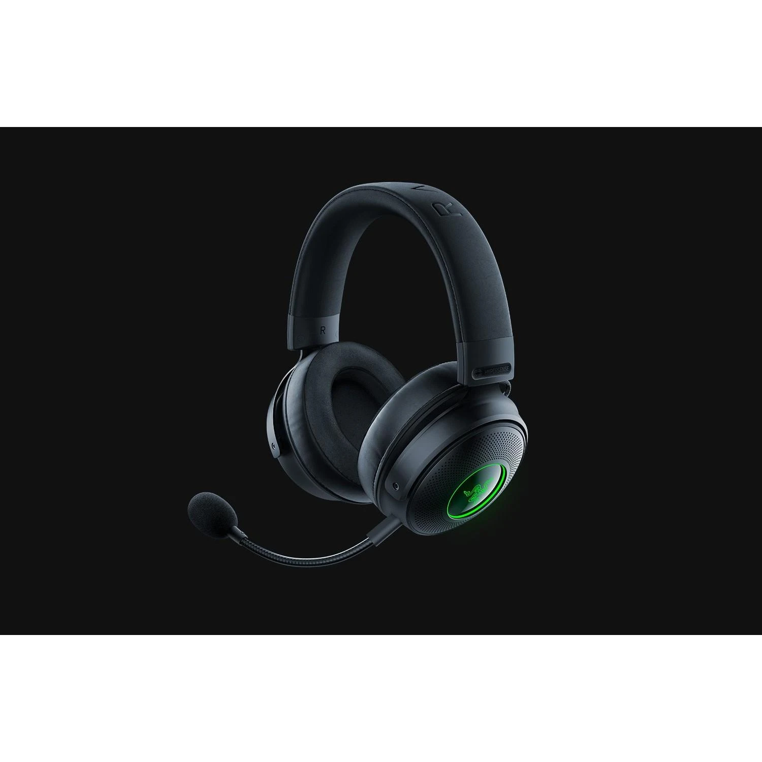 Belaidės Žaidimų ausinės Razer Kraken V3 Pro, Juodos