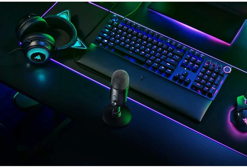 Razer | Srautinio perdavimo mikrofonas | Seiren V2 X | Juodas | Laidinis