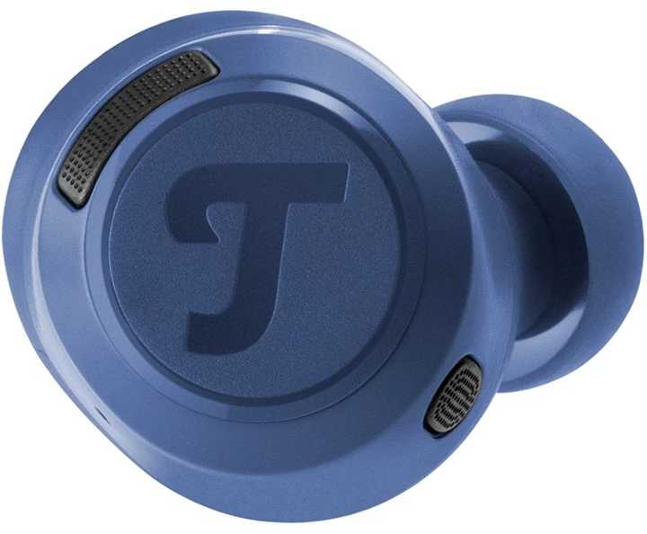 Ausinės Teufel REAL mėlynos TWS 3 Ausinių rinkinys Belaidės ausinės Į ausį Bluetooth Skambučiai/muzika Mėlynos
