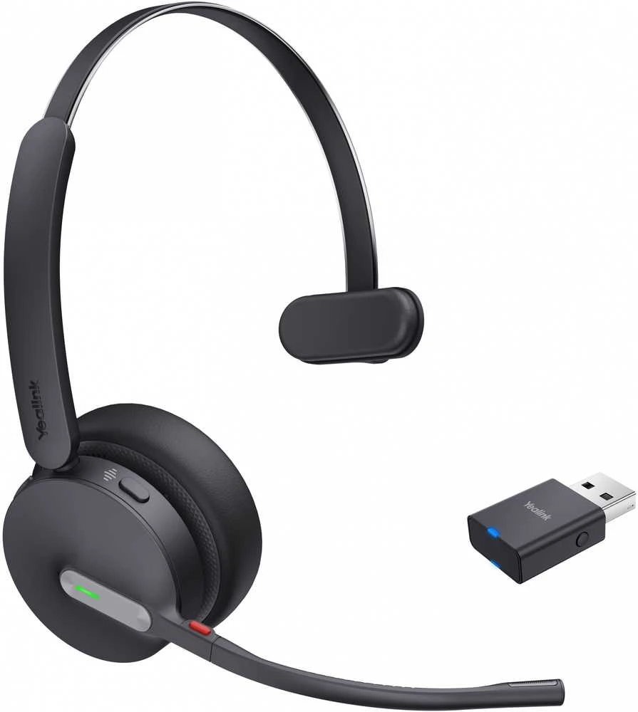 Yealink WH64 Mono ausinės su USB adapteriu
