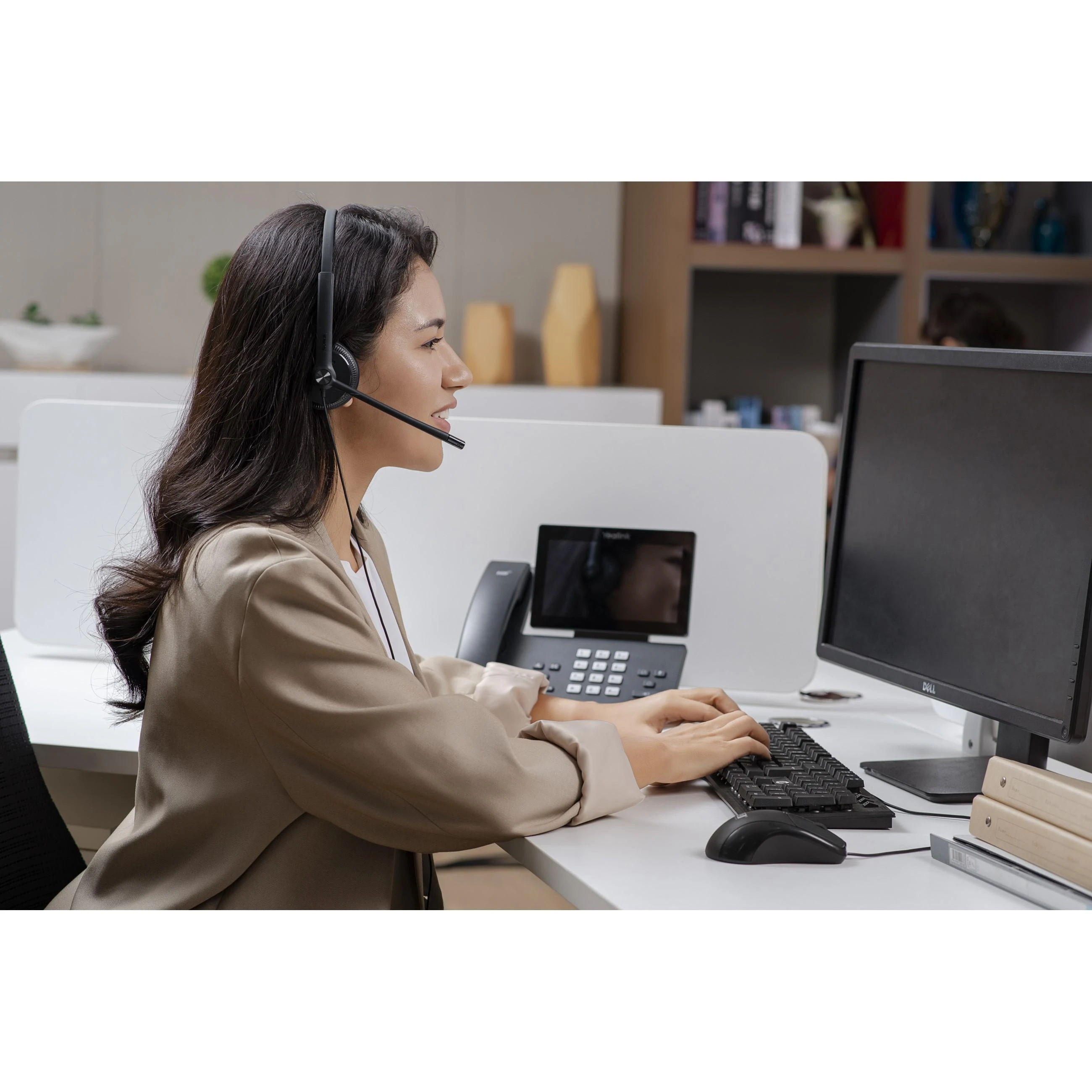 Yealink UH34 Mono Microsoft Teams USB-Ausinės