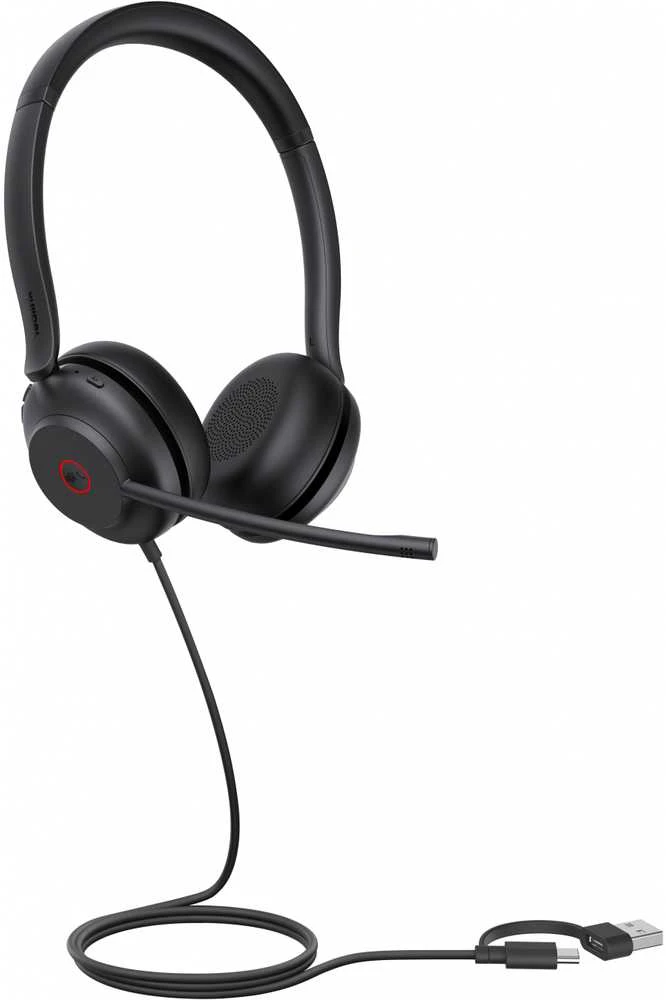 Yealink UH35 laidinės ausinės su USB jungtimi