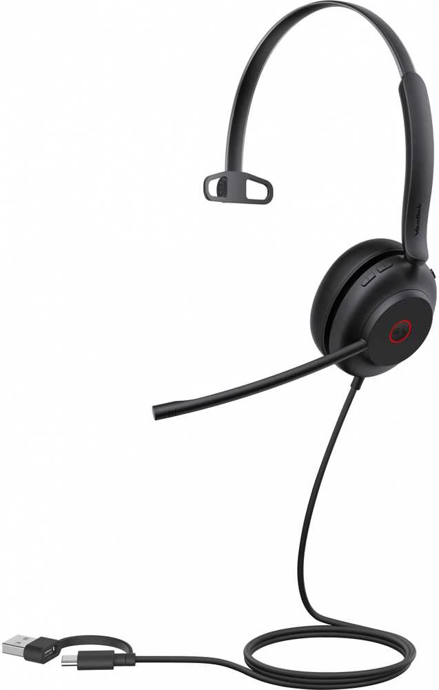 Yealink UH35 Mono Teams USB-C/A ausinės