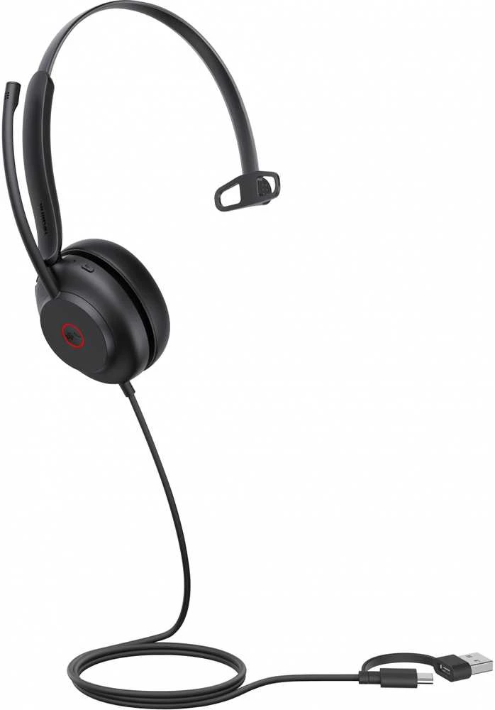 Yealink UH35 Mono Teams USB-C/A ausinės