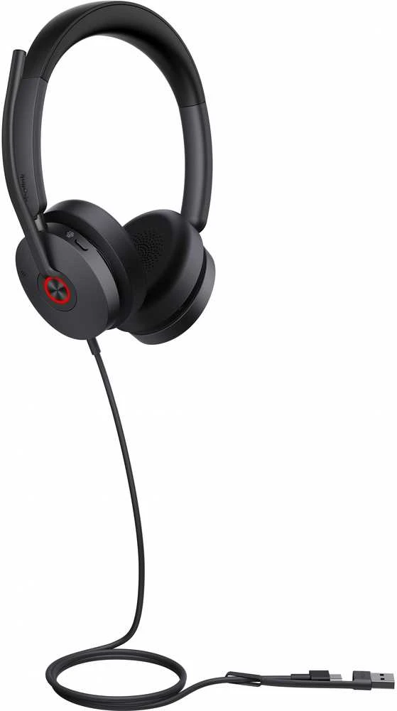 Ausinės YEALINK UH48 dvigubos komandos USB-C-A