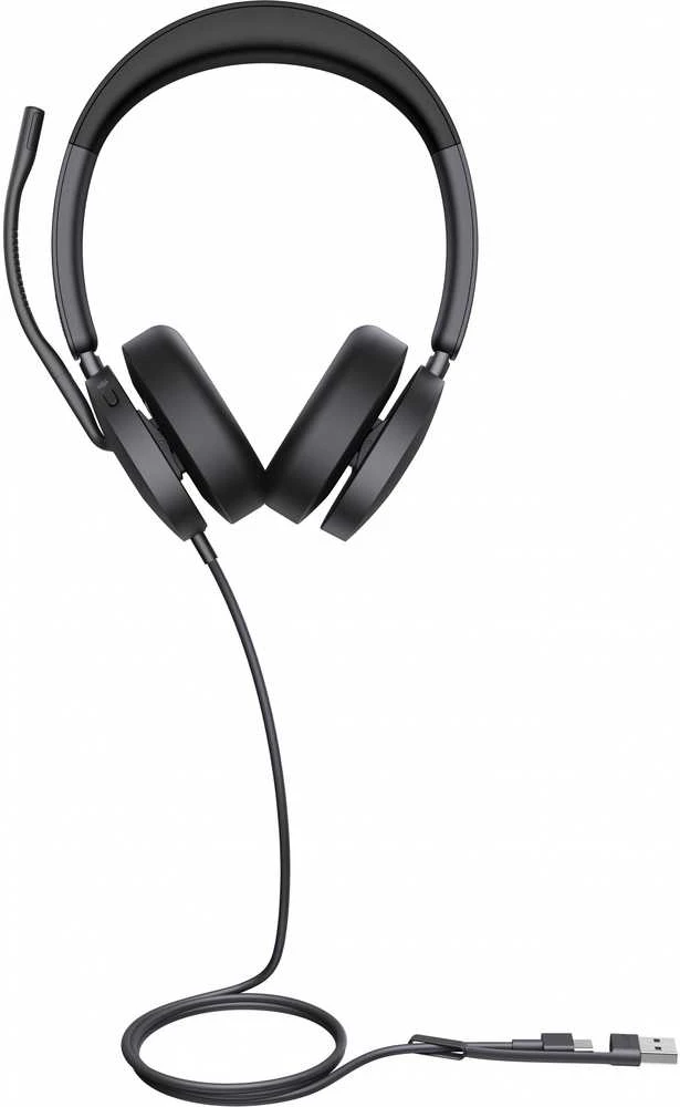 Ausinės YEALINK UH48 dvigubos komandos USB-C-A