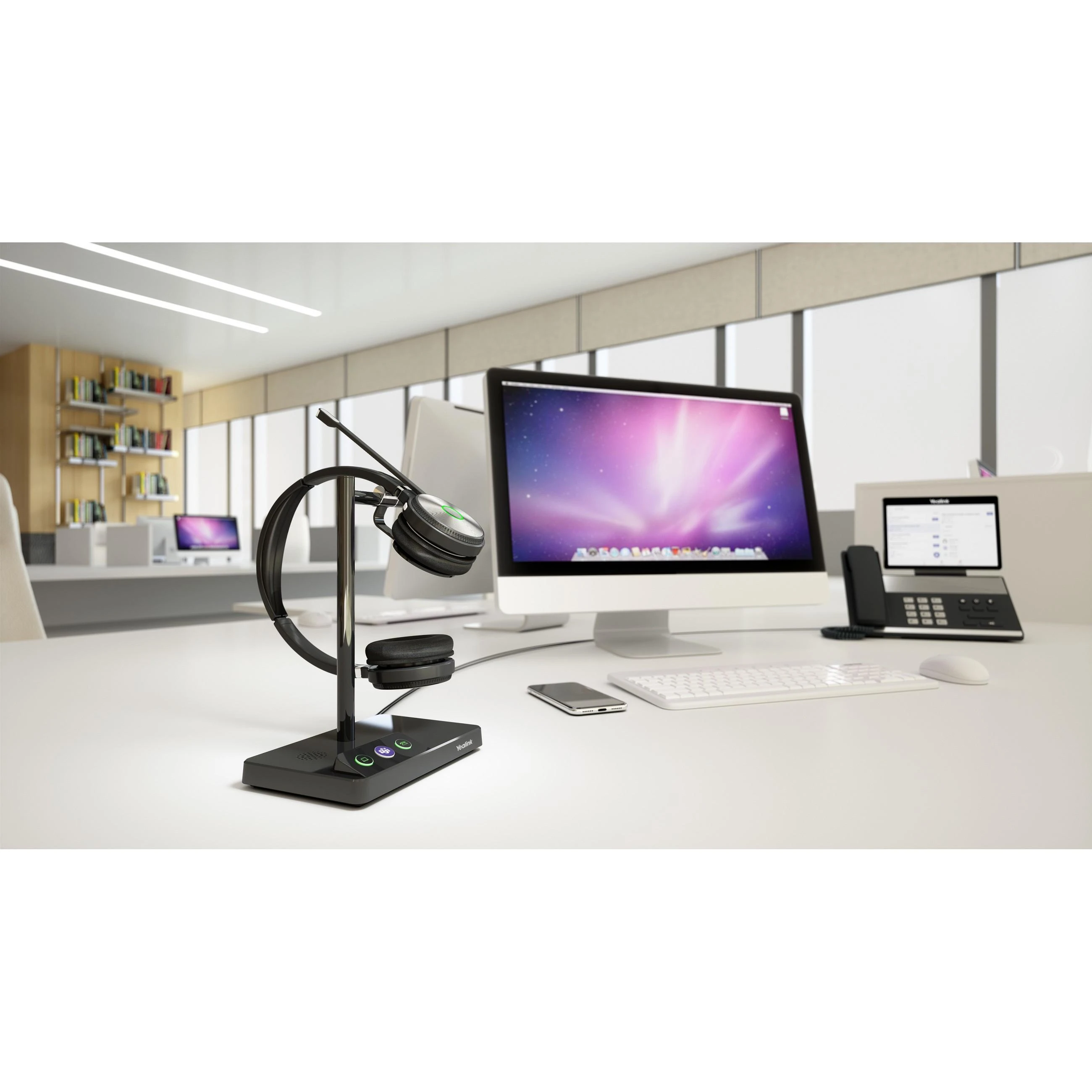 Yealink WH62 Dual UC ausinės; (WH62 Dual UC)