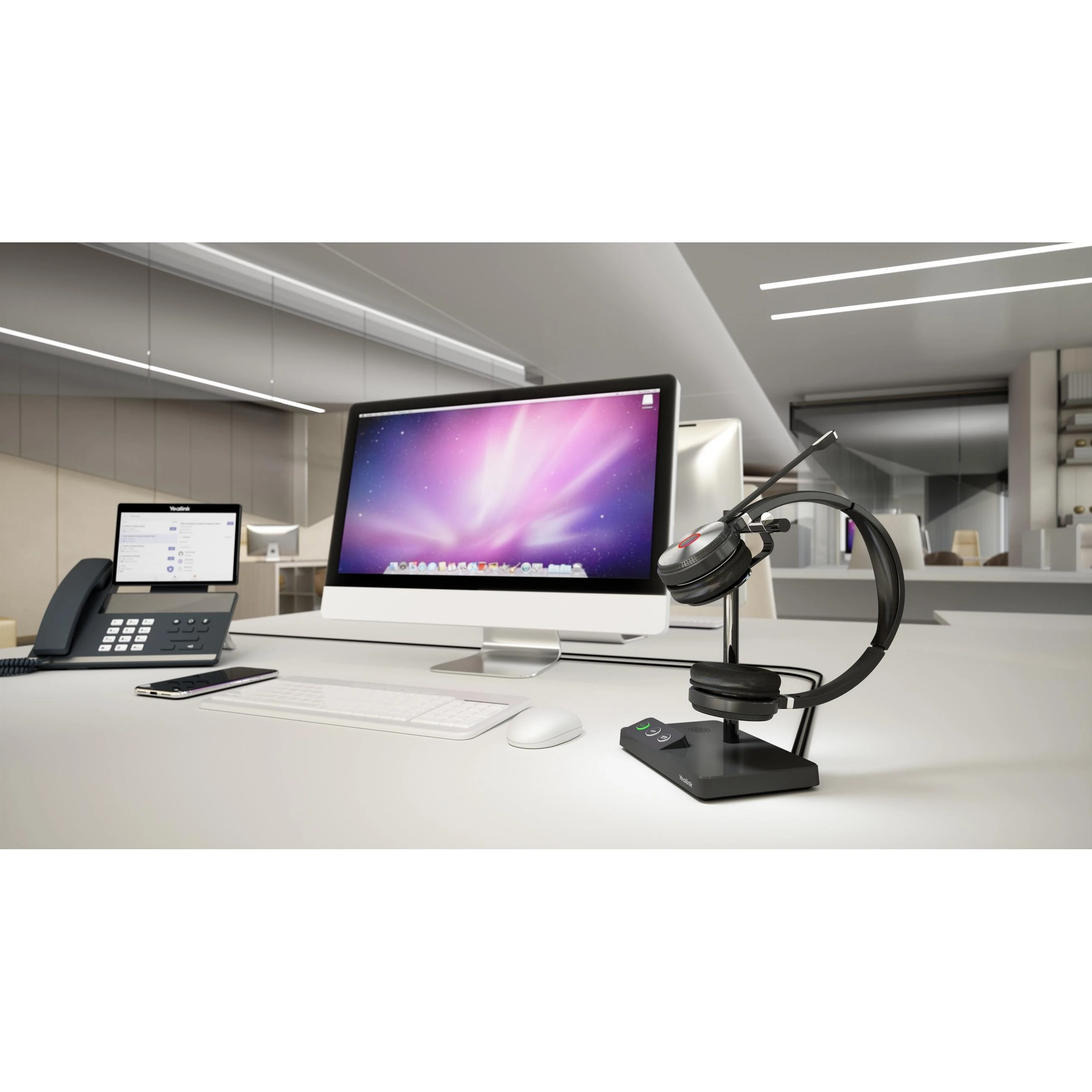 Yealink WH62 Dual UC ausinės; (WH62 Dual UC)