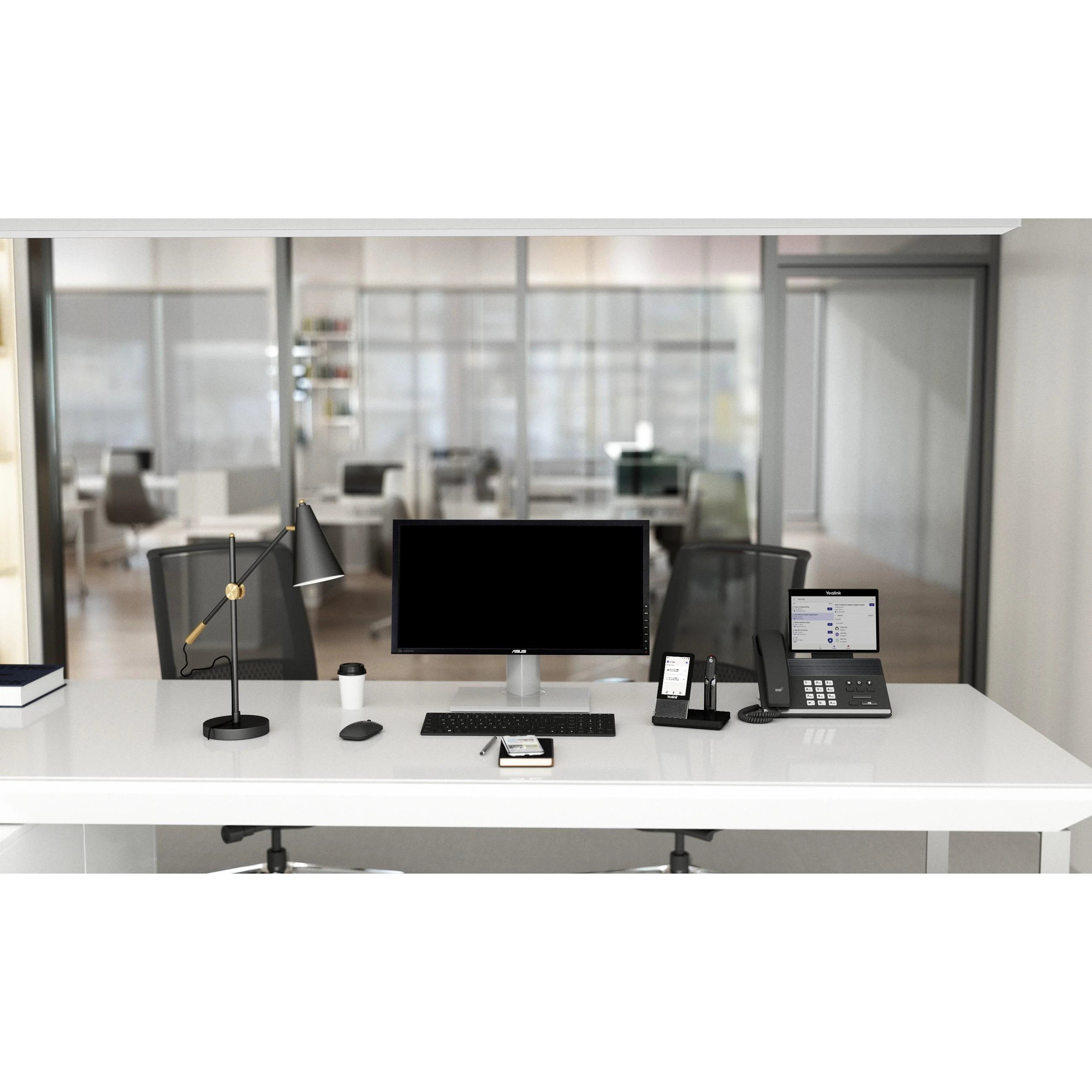 Ausinės Yealink WH66 Mono UC DECT