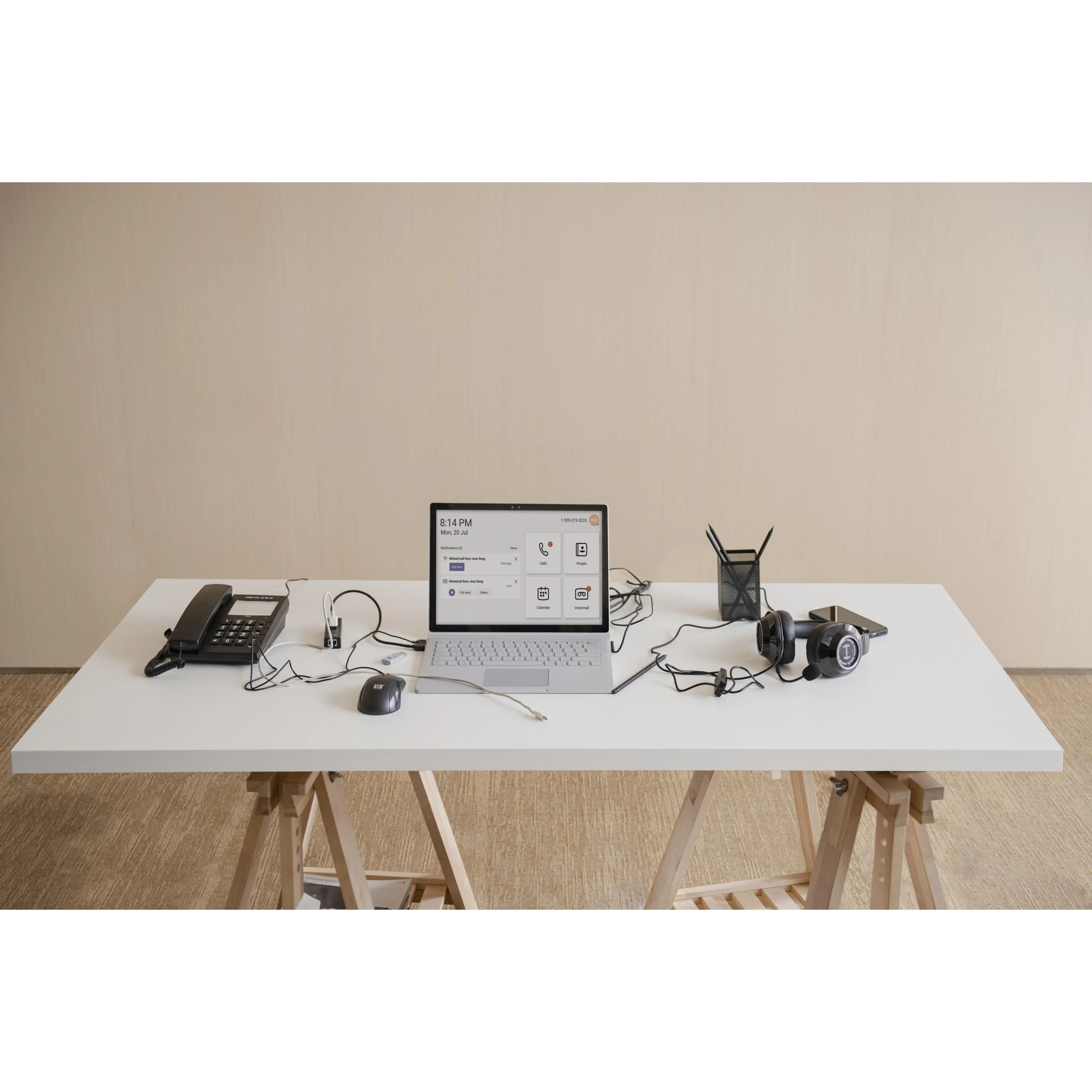 Ausinės Yealink WH66 Mono UC DECT