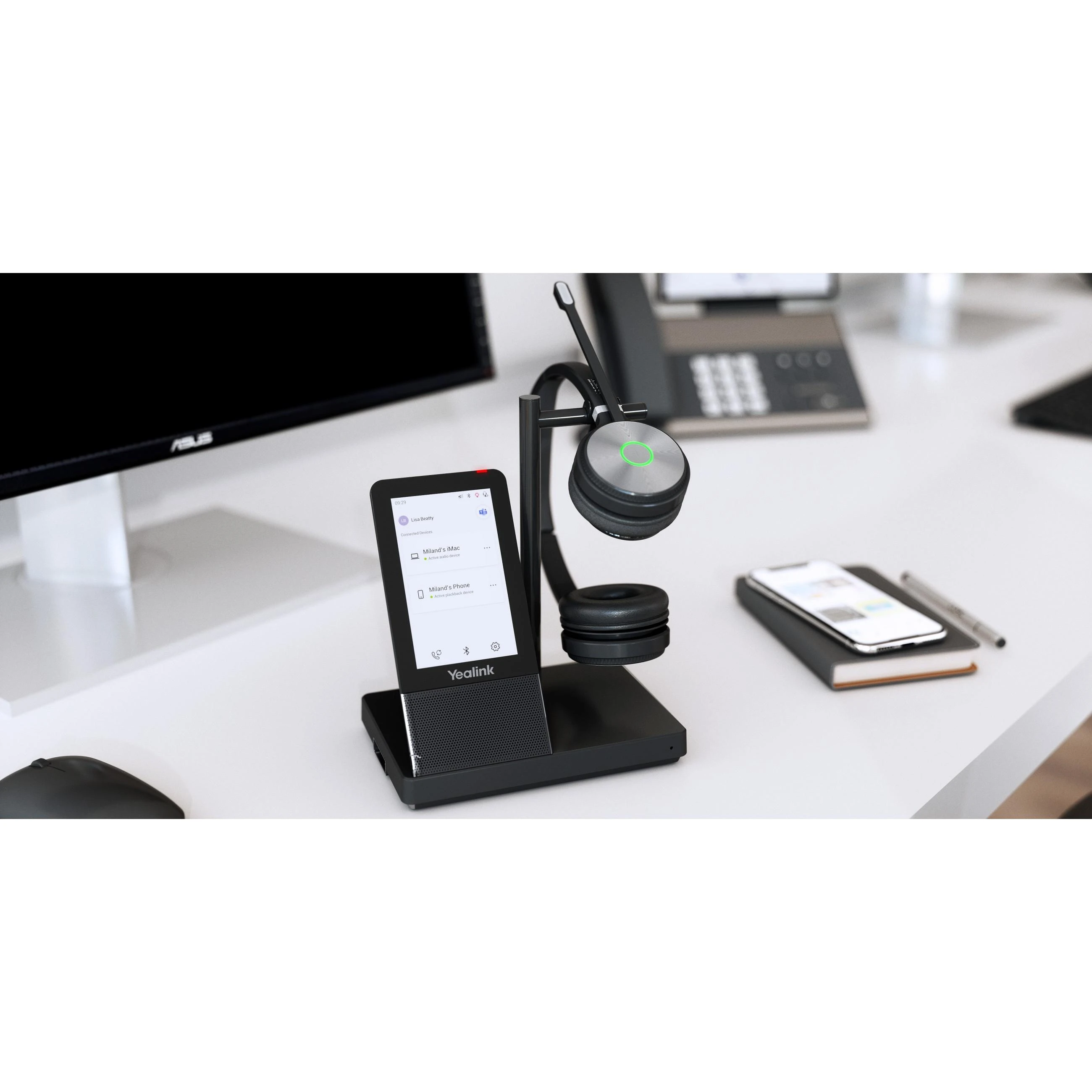 Ausinės Yealink WH66 Mono UC DECT