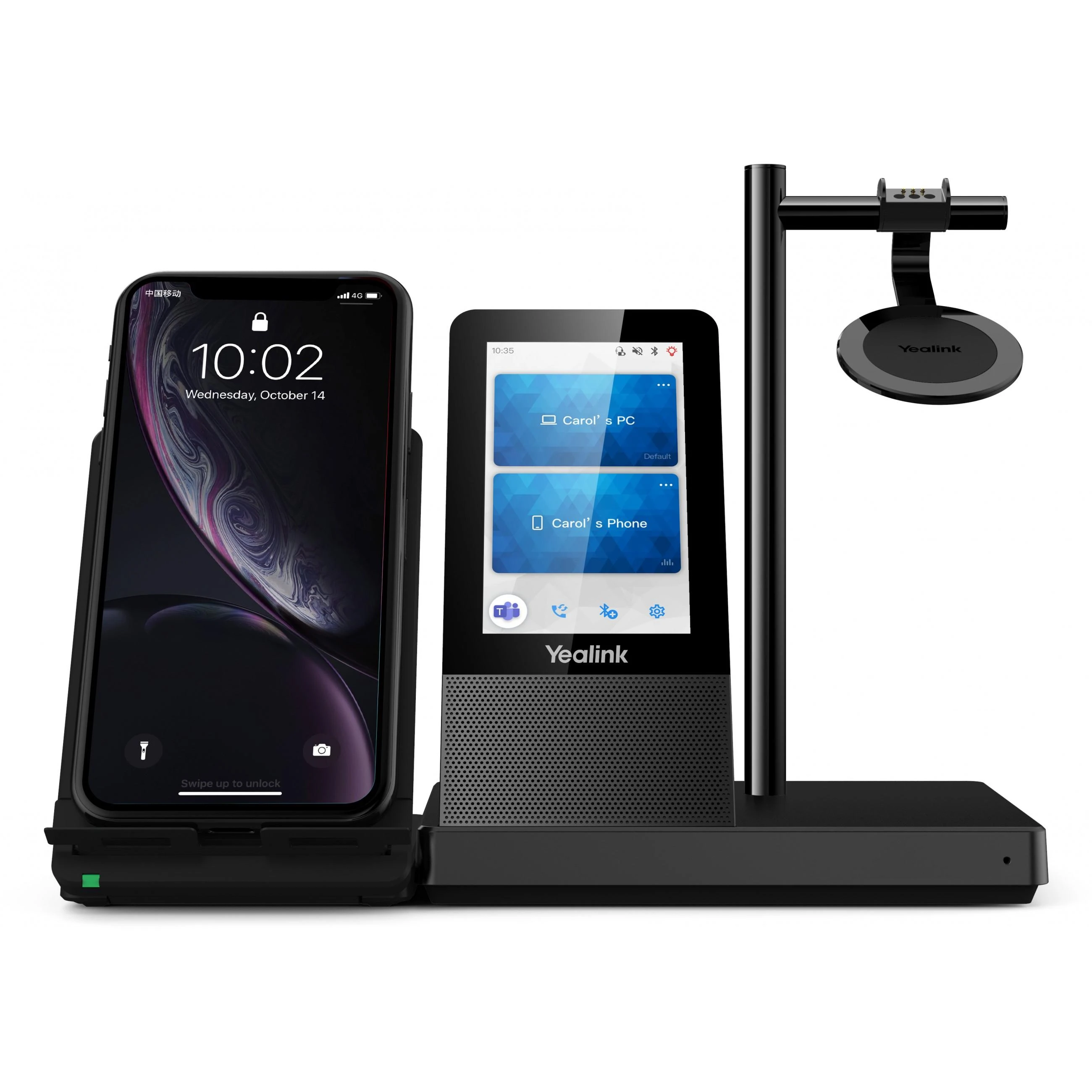 Ausinės Yealink WH66 Mono UC DECT