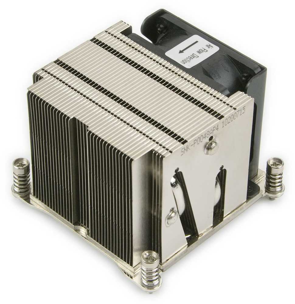 Supermicro CPU Heat Sink Procesorius Aušintuvas 8 cm Pilka