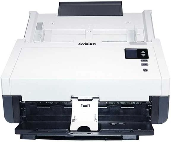 Skeneris „Avision AD345GN“ A4 formato dokumentų skaitytuvas, 60 psl./min., USB 3.2, LAN, dvipusis (000-1011-02)