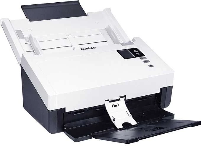 Skeneris „Avision AD345GN“ A4 formato dokumentų skaitytuvas, 60 psl./min., USB 3.2, LAN, dvipusis (000-1011-02)