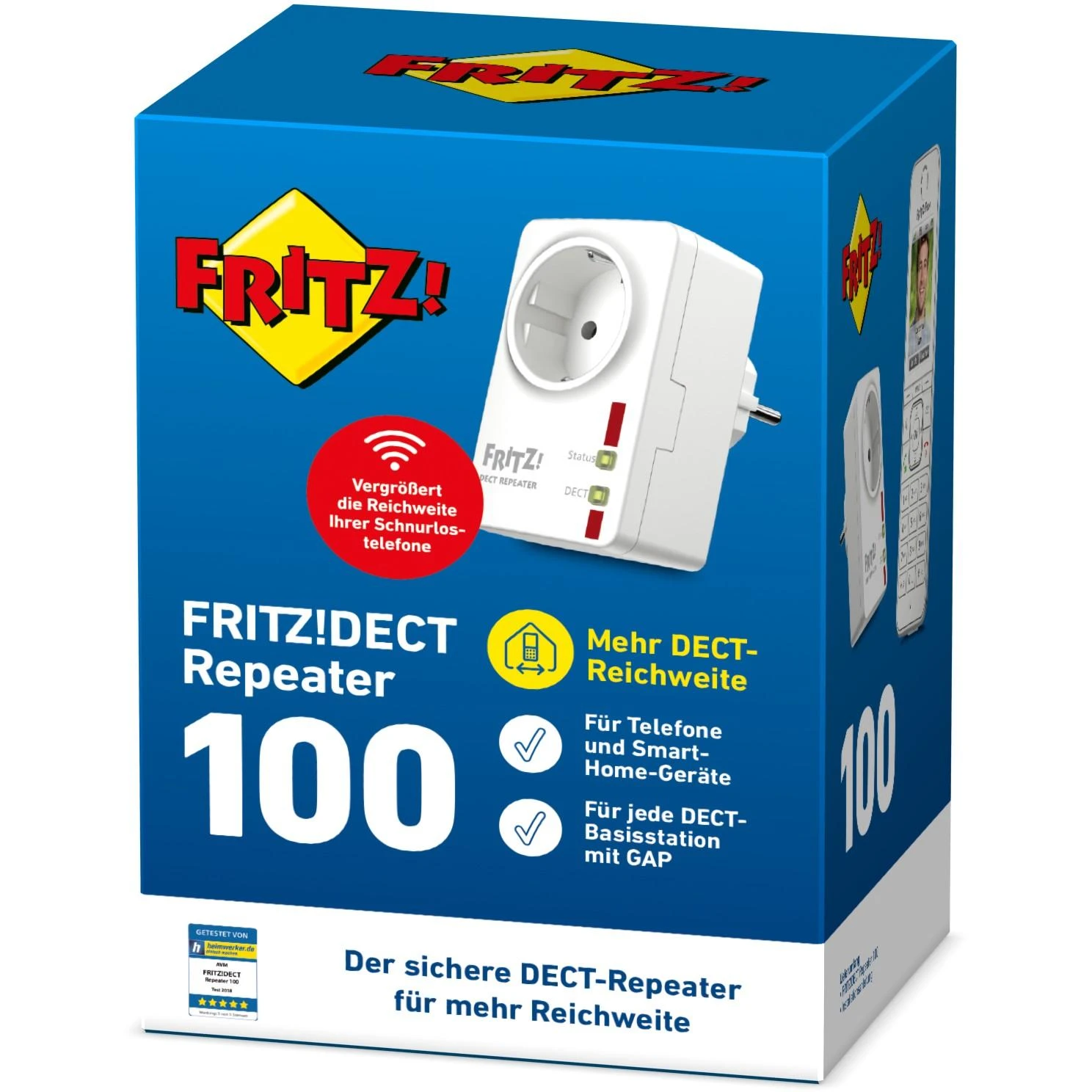 Maršrutizatorius AVM FRITZ!DECT kartotuvas 100, DE