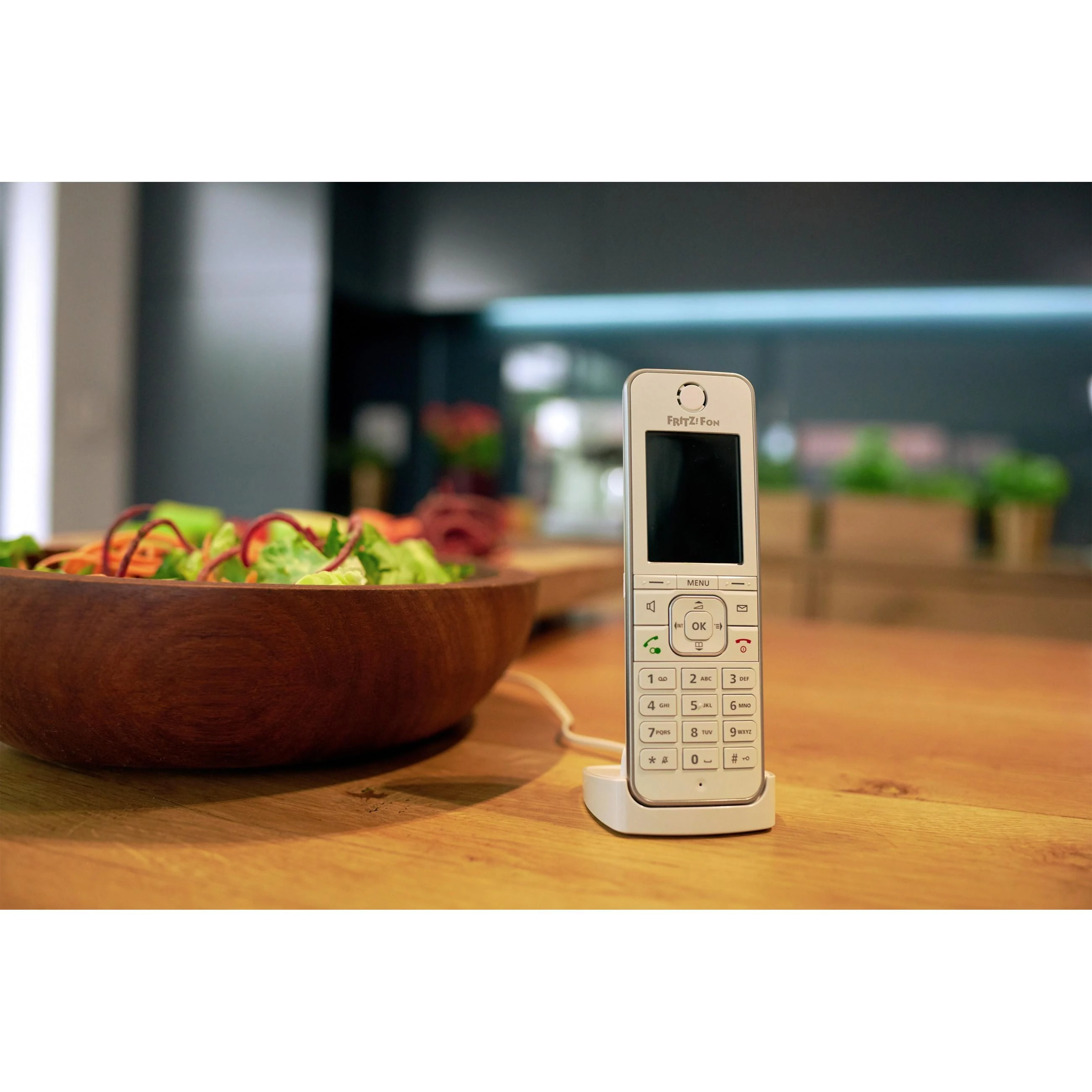 AVM FRITZ!Fon C6 DECT telefonas Balta Skambintojo ID