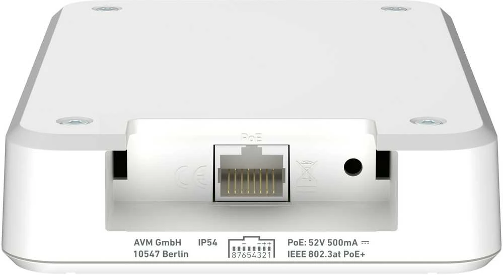 Maršrutizatorius AVM FRITZ! Repeater 1610 Outdoor - baltas, Einsetzbar im Innen- und im geschtzten Auenbereich (IP54)