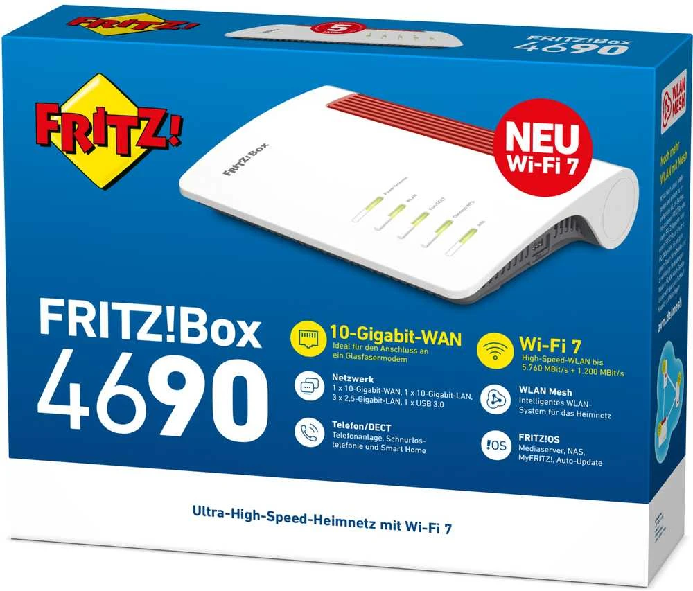 Maršrutizatorius Avm Computersysteme Vertriebs AVM FRITZ!Box 4690