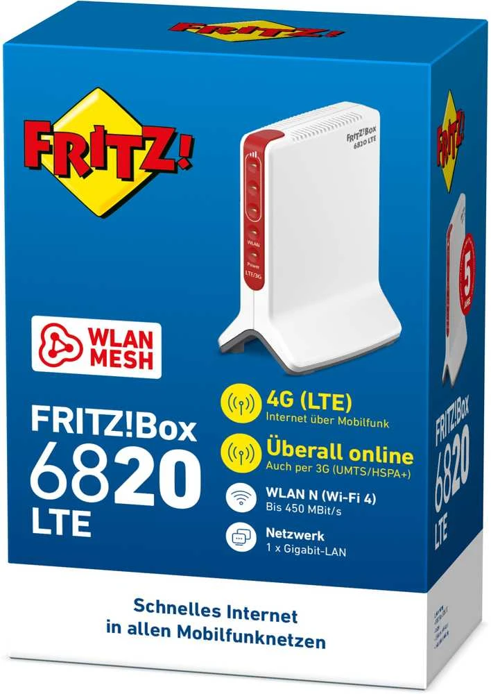 Maršrutizatorius FRITZ!Box 6820 LTE v4