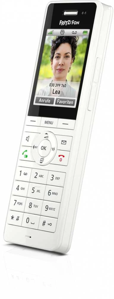 AVM Fon FRITZ! X6 DECT telefonas Skambintojo ID Balta