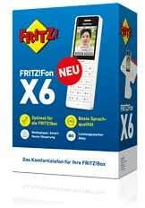 AVM Fon FRITZ! X6 DECT telefonas Skambintojo ID Balta