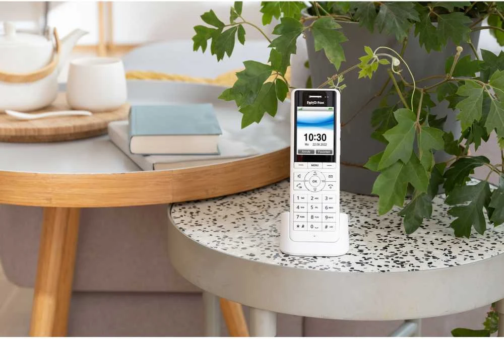 AVM Fon FRITZ! X6 DECT telefonas Skambintojo ID Balta