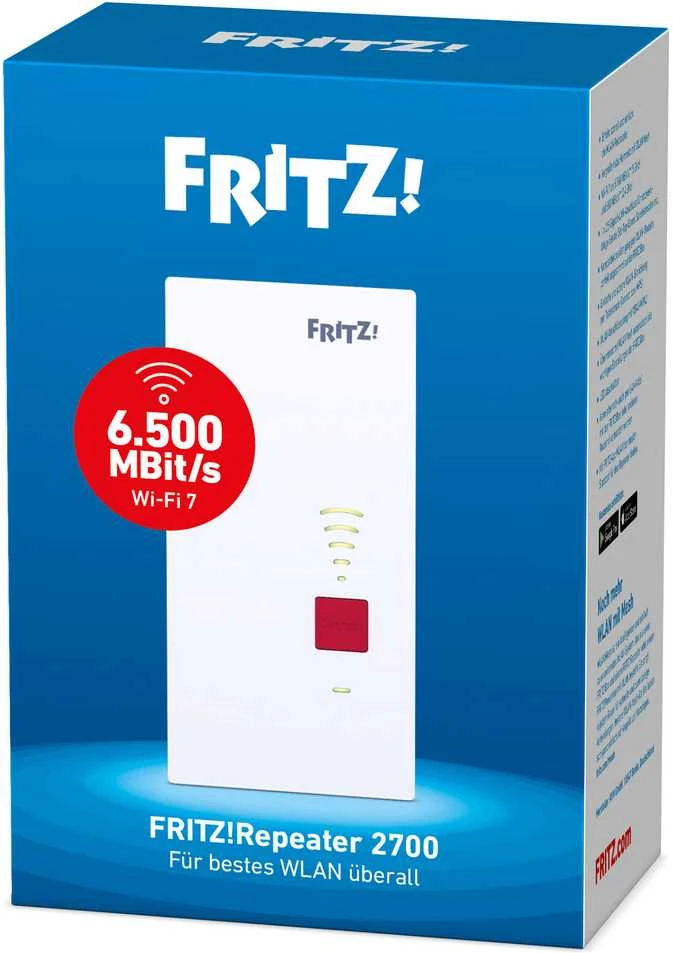 Maršrutizatorius FRITZ REPEATER 2700 - DE FACHHANDEL