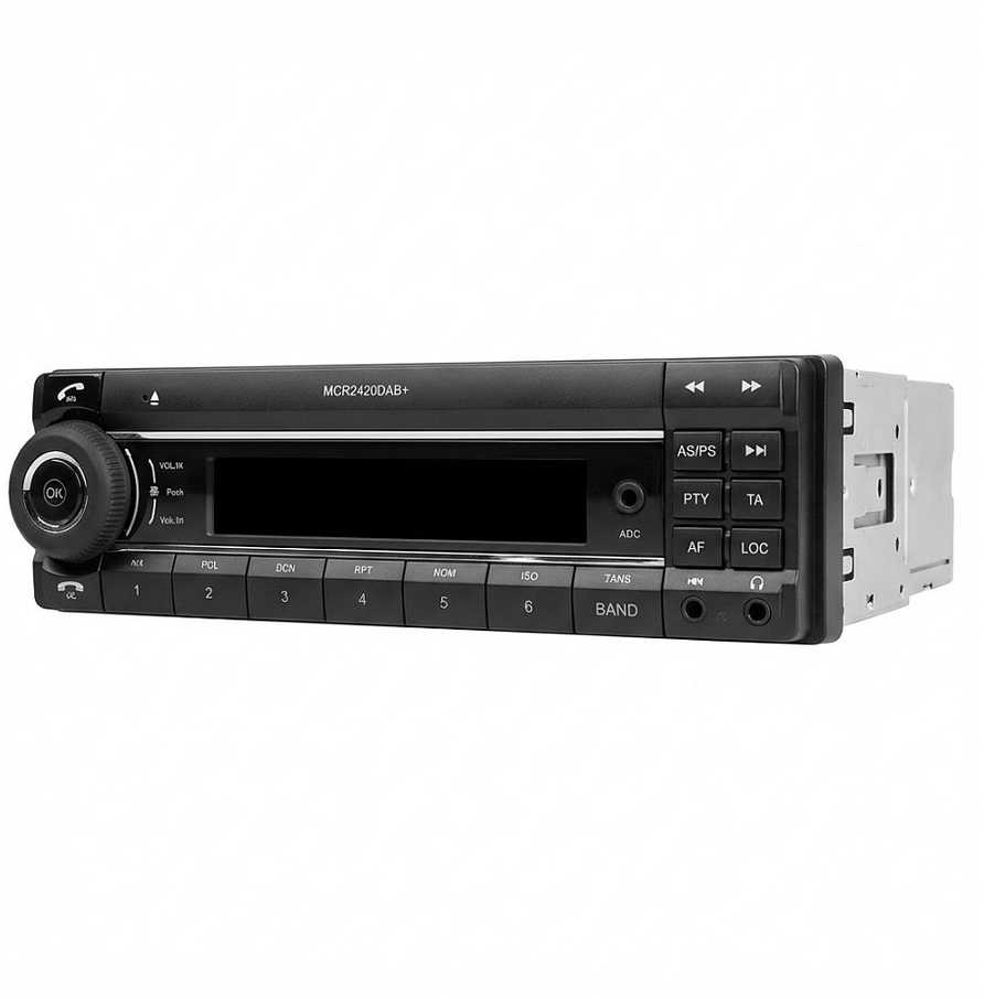 Automagnetola Automobilinis radijas Axion Kienzle MCR 2420 DAB+ USB/AUX/BT 24V trumpasis lizdas