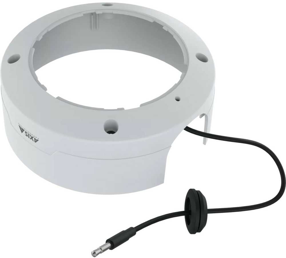 „Axis Communications AXIS TP3906“ mikrofono rinkinys / priedų korpusas su įmontuotu mikrofonu