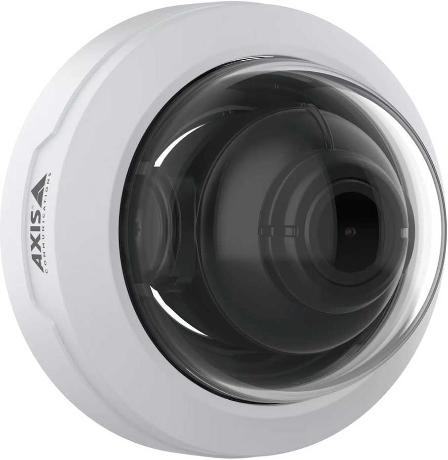 Kamera IP Axis Monitoringu kopułkowa wewnętrzna kolorowa F series F4108 3840 x 2160 - 4K - Złącze M12 - stała przysłona - stała ogniskowa - zgodna su TAA (03055-001)