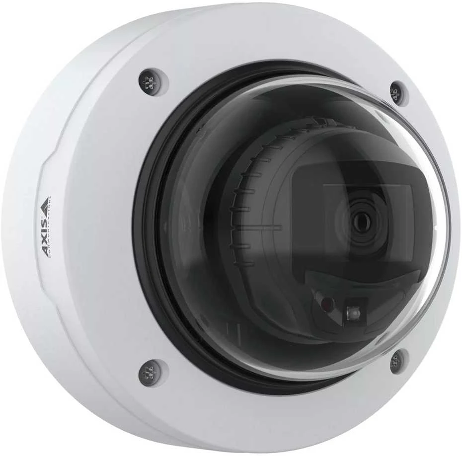 Kamera IP Axis AXIS P32 Series P3277-LV - Netzwerk-Uberwachungskamera - Kuppel - Aussenbereich - Vandalismussicher / Wetterbestandig - Farbe (Tag&Nacht) - 5 MP - 2560 x 1440 - Automatische Irisblende - verschiedene Brennweiten - Audio - LAN 10/100 - PoE P