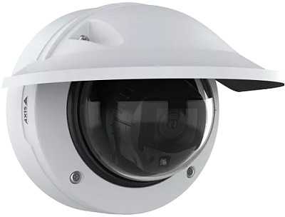 Kamera IP Axis AXIS P32 Series P3287-LVE - Netzwerk-Uberwachungskamera - Kuppel - Aussenbereich - Vandalismussicher / Wetterbestandig - Farbe (Tag&Nacht) - 5 MP - 2560 x 1440 - Automatische Irisblende - verschiedene Brennweiten - LAN 10/100 - PoE Plus Cla