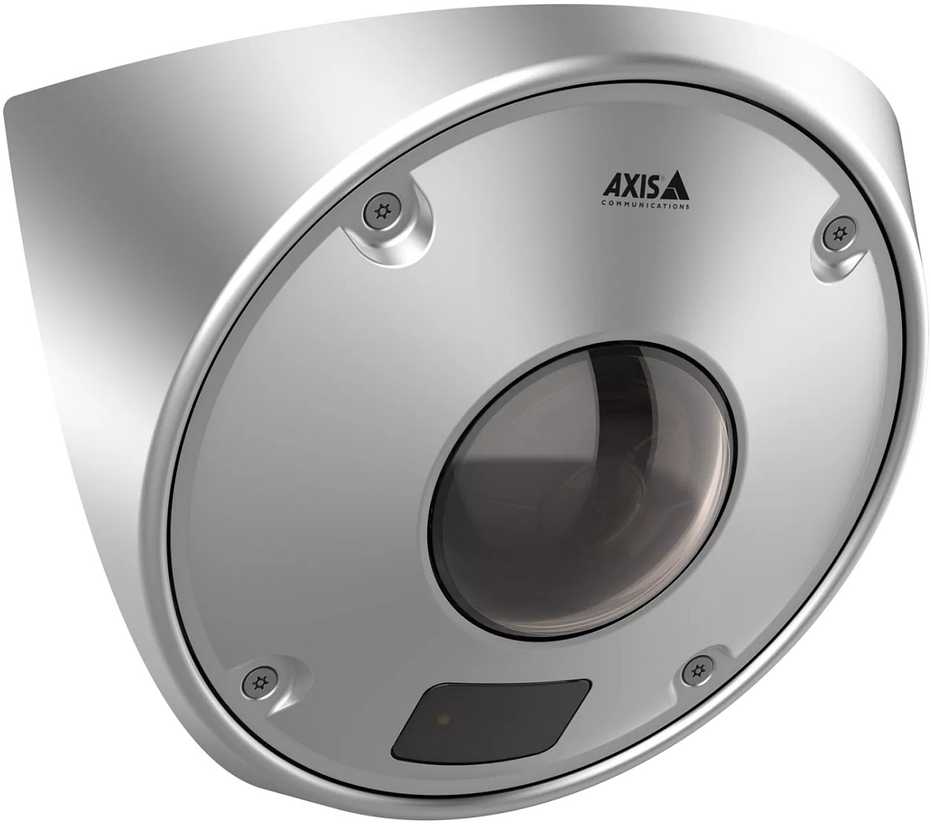 „Axis Q9227-SLV Steel“ – 5 MP kampinė tinklo kamera, skirta naudoti patalpose (03138-001)