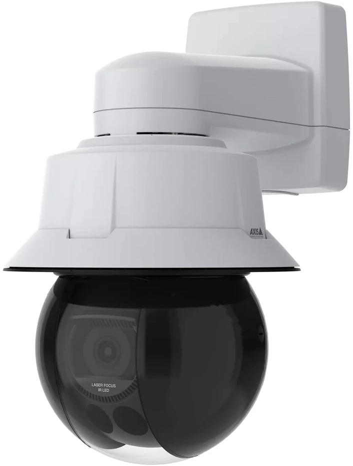 Kamera IP Axis AXIS Q63 Series Q6358-LE - Netzwerk-Uberwachungskamera - PTZ - Aussenbereich - vandalensicher / schlagfest / wetterbestandig - Farbe (Tag&Nacht) - 3840 x 2160 - 4K UHD (3840 x 2160) - motorbetrieben - Audio - GbE - AV1, H.264, H.265, MPEG-4