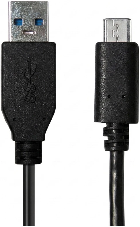 Kabelis USB Azuri USB-C 2 m Juodas