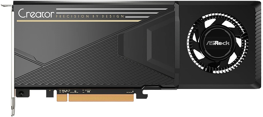 Vaizdo plokštė Grafikos plokštė ASRock Intel Arc Pro B70 Creator, 32GB GDDR6, 4x DisplayPort