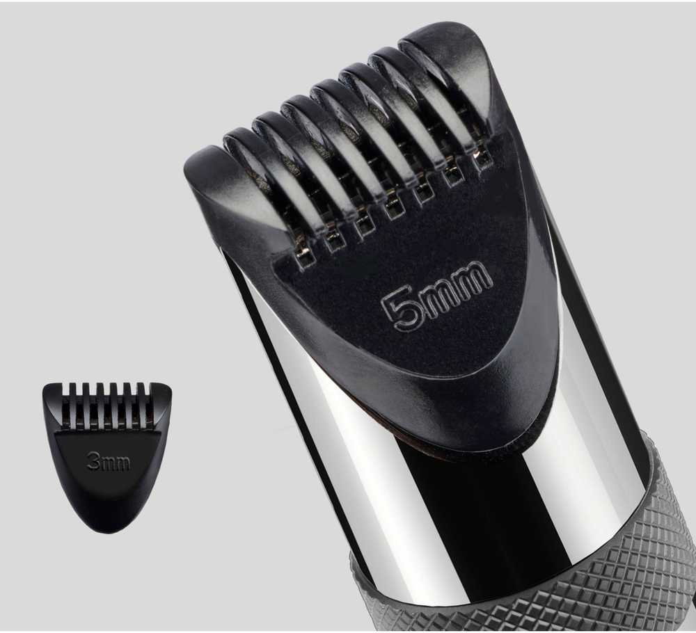 Plaukų Kirpimo Mašinėlė - BaByliss E116E Nerūdijančio Plieno Belaidė Pilka/Sidabrinė