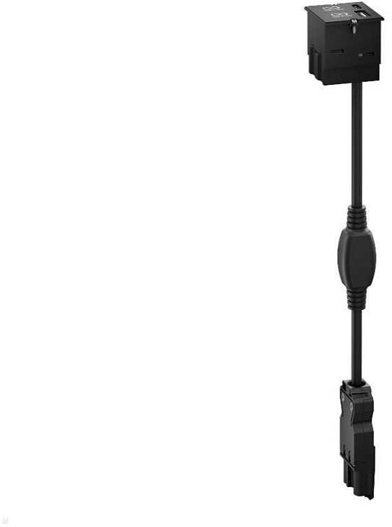 Bachmann Elektros lizdas USB A + USB C juoda (917.227)