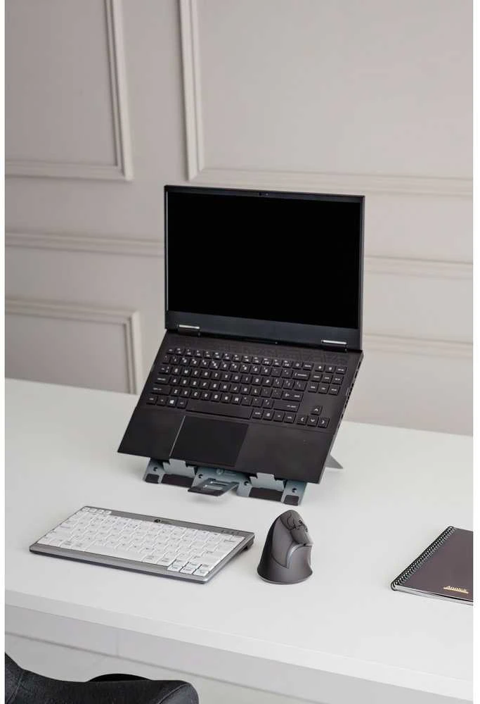 Bakker Elkhuizen Carruzzo BakkerElkhuizen FlexTop 270 Nešiojamojo kompiuterio stovas Pilka 40,6 cm (16″)