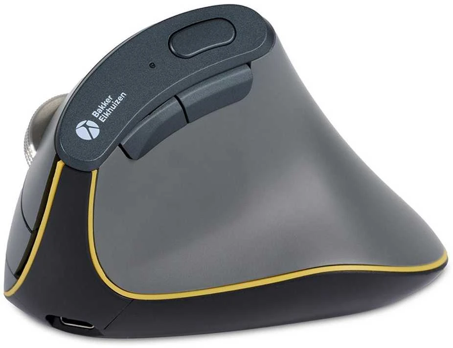 Bakker Elkhuizen Carruzzo BakkerElkhuizen FastForward kompiuterinė pelė Biuras dešinei rankai RF belaidė + Bluetooth + USB Type-C Optinis 500 DPI