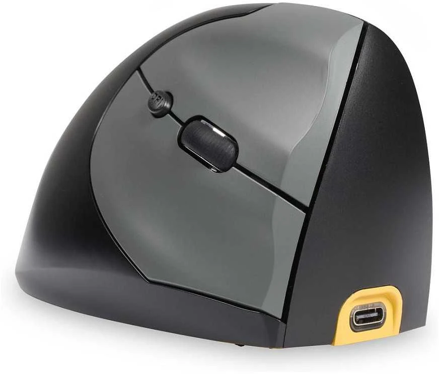 Bakker Elkhuizen Carruzzo BakkerElkhuizen Handshake kompiuterinė pelė Biuras dešinei rankai RF belaidė + Bluetooth + USB Type-C Optinis 6400 DPI